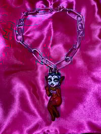 Image 2 of Red Demon Chain Necklace