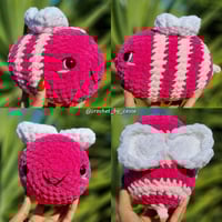 Image 3 of Handmade Crochet Love Bumblebee