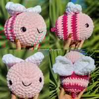 Image 2 of Handmade Crochet Love Bumblebee