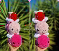 Image 4 of Handmade Crochet Love Bumblebee