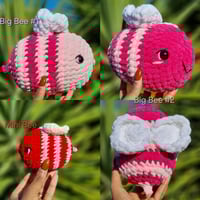 Image 1 of Handmade Crochet Love Bumblebee