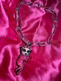 Image 1 of Pink Demon Chain Necklace 