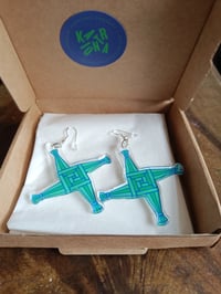 Image 2 of Brigid's Cross Earrings