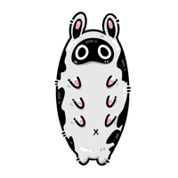 Cow Rug Bangboo sticker