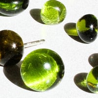 Image 4 of Asymmetric Chardonnay Stud Earrings