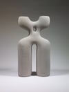 Grey Abstract Sculpture Untitled 206