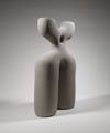 Grey Abstract Sculpture Untitled 206