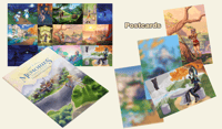 TIER 2 Pre-Order: Memories Across Teyvat Anthology Zine + postcards physical