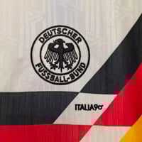 Image 4 of Vintage Germany 90 Adidas Worldcup Jersey