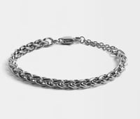Image 3 of Twisted Rope Bracelet | Stainless Steel