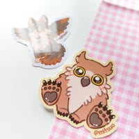 Image 2 of Owlbear cub sticker