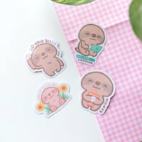 Image 1 of Sloth stickers