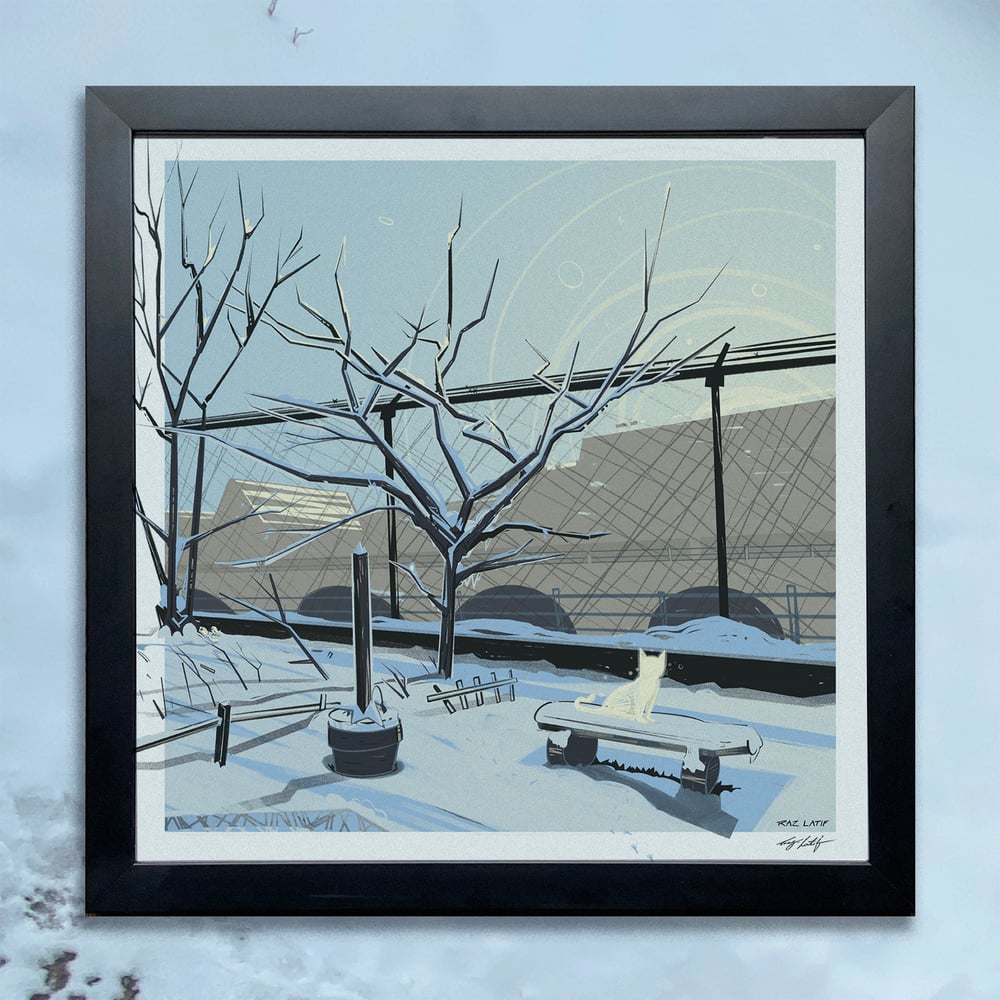 Image of Winter Sun (Framed Print)