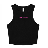 Ride or Die Black & Pink Tank