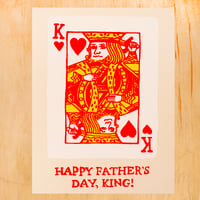 HAPPY FATHER'S DAY, KING