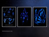 Image 4 of Deep Sea Bioluminescence Poster Fine Art Print