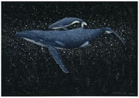 Image 1 of Guidance Mother Humpback Whale Fine Art Print