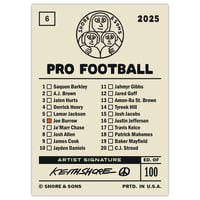 Image 2 of Joe Pro Football Card