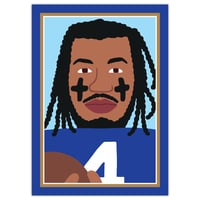 Image 1 of James Pro Football Card