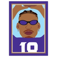 Image 1 of Justin Pro Football Card