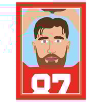 Image 1 of Travis Pro Football Card