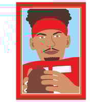 Image 1 of Patrick Pro Football Card