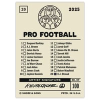 Image 2 of C.J. Pro Football Card