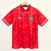 Image 1 of Vintage Wales 90/92  Umbro Home Classic Jersey