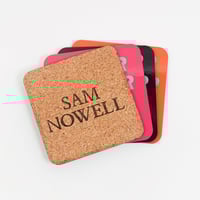 Image 4 of MOVER SHAKER CUPPA MAKER coasters (Set of 4)