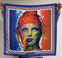 Image 1 of CARRE DE SOIE( 30 Ex. ) 90cm MARIANNE'S HOPE