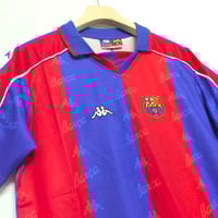 Image 2 of Retro Barcelona 92/95 Kappa Football Jersey
