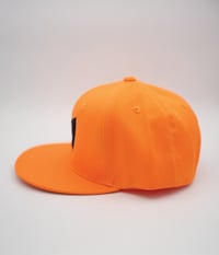 Image 3 of Western Division W Logo Orange Snapback Hat