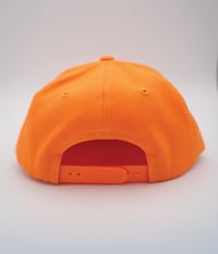 Image 4 of Western Division W Logo Orange Snapback Hat