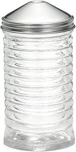 TableCraft Beehive Glass Sugar Pourer with Centre Pour Top 12oz | Sugar Dispenser, Sugar Holder
