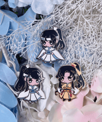 Image 1 of P4P MDZS Chibis (lsz, jl, ljy) - Enamel Pins