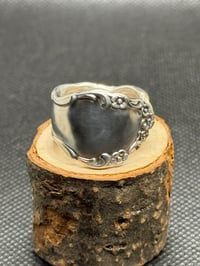 Image 1 of Large Rose Frame Ring Sizes 11 & 7