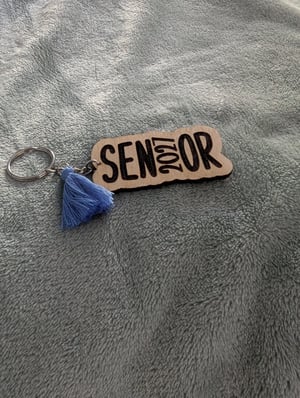 Image of Class of Senior Keychain - Graduation Gift for High School and College Graduates