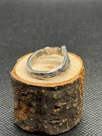 Image 2 of Flame and Dots Ring size 6