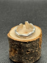 Image 3 of Swirl Candle Stick Ring size 6