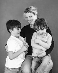 Image 4 of 3/22  Black & White Motherhood Portraits, Melrose