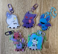 Image 1 of Wave 1 Mimikyu Acrylic Keychains!