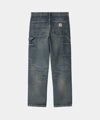 Image 2 of CARHARTT WIP_DOUBLE KNEE PANT (WORN USED WASH) :::BLUE:::