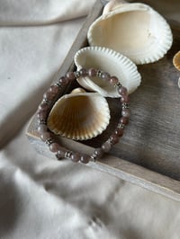 Image 1 of Chocolate Moonstone Bracelet 