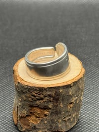 Image 2 of Letter A x 2 Ring sizes  12 & 7