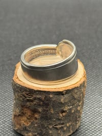 Image 2 of F for Family x 3 Ring sizes  7 & 7 & 11
