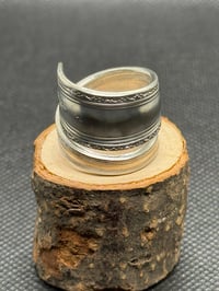 Image 1 of Simple Wrap Around Ring size 7