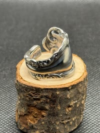 Image 2 of Thick Filigree Ring size 7
