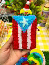 Puerto Rican Flag Mini Wall Hanger