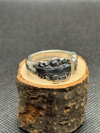 Image 1 of Heavy Filigree Ring size 9