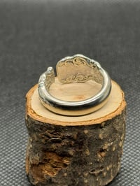 Image 3 of Heavy Filigree Ring size 9